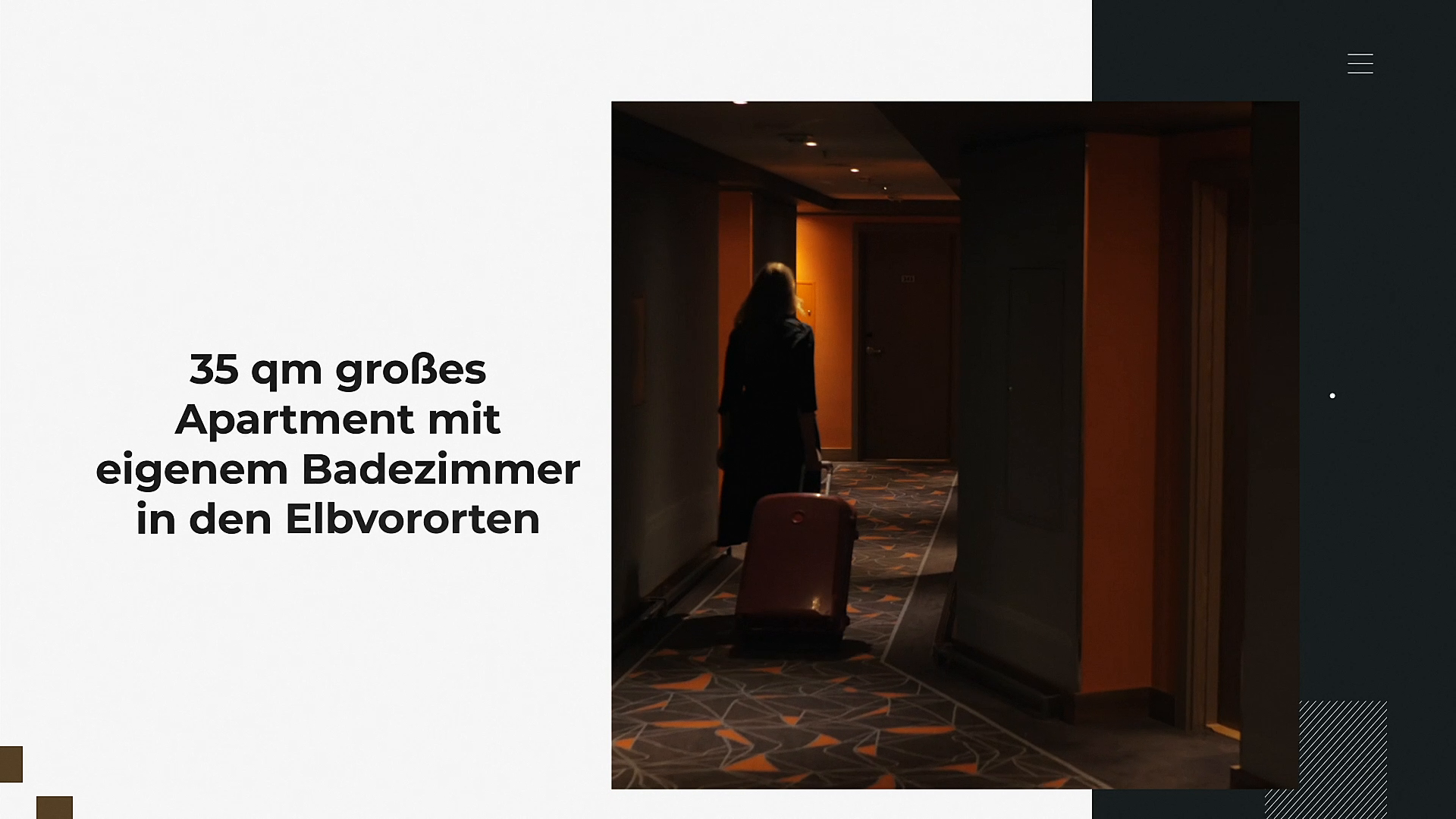 "Gemütliches 35 qm Apartment mit eigenem Bad in den Elbvororten Hamburg"