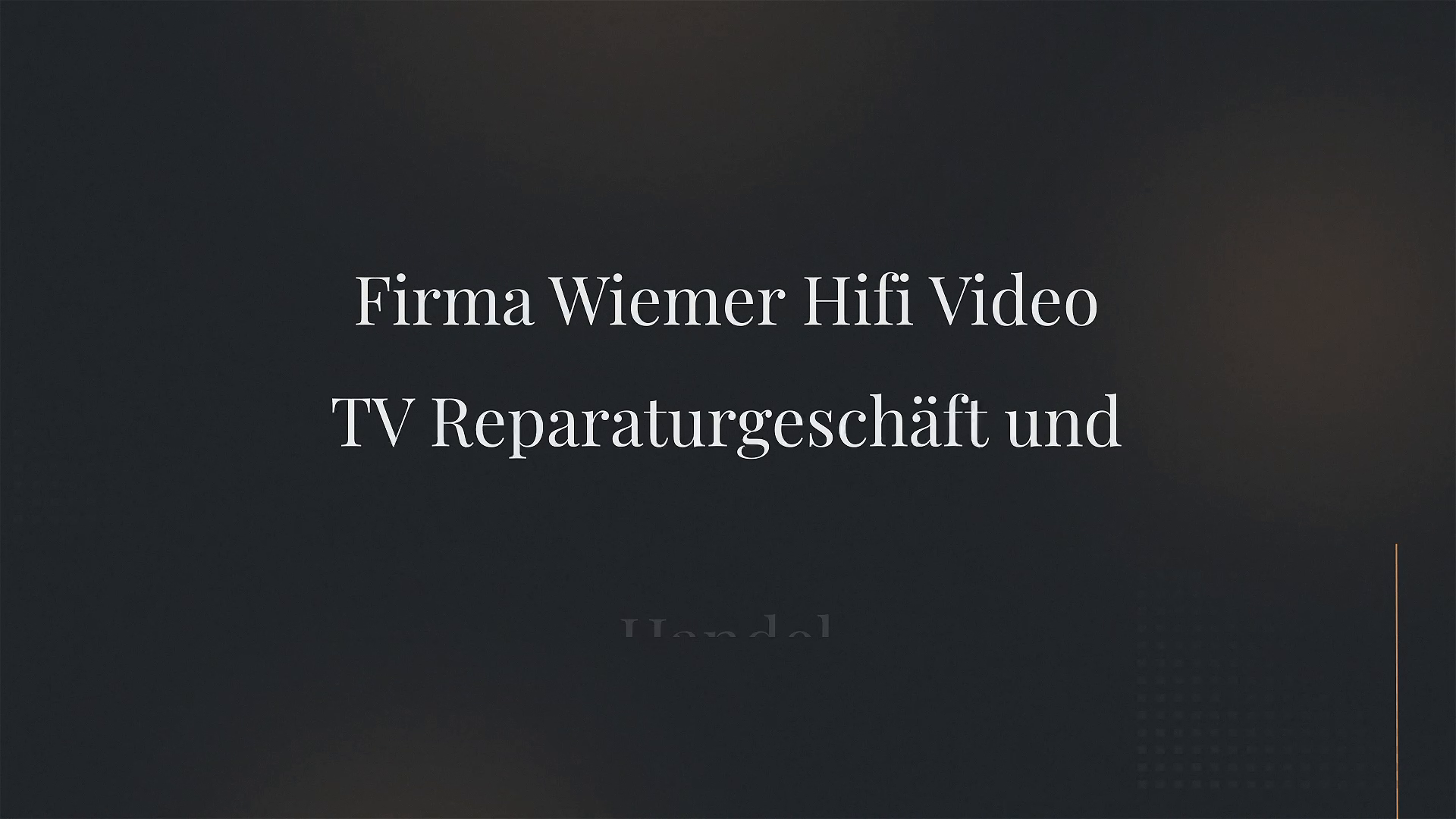 "Firma Wiemer: Ihr Profi für Hifi, Video & TV Reparatur in Berlin!"
