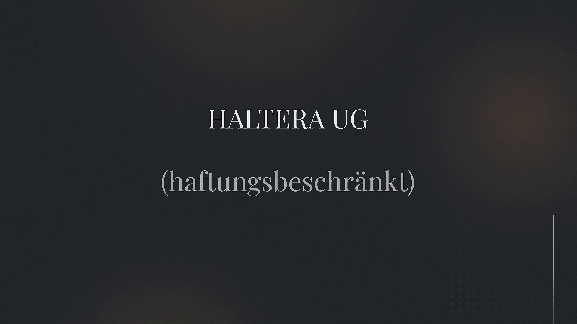 "HALTERA UG (haftungsbeschränkt) - Innovative Lösungen aus Berlin"
