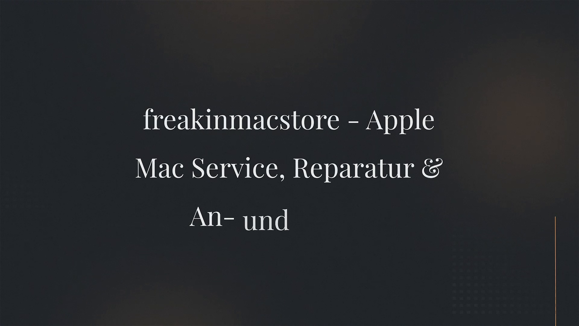 "freakinmacstore: Ihr Experten für Apple Mac Service & Reparatur in Berlin"