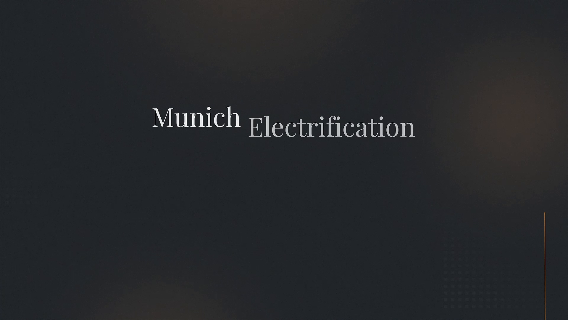 "Munich Electrification: Innovative Elektrifizierungslösungen in München"