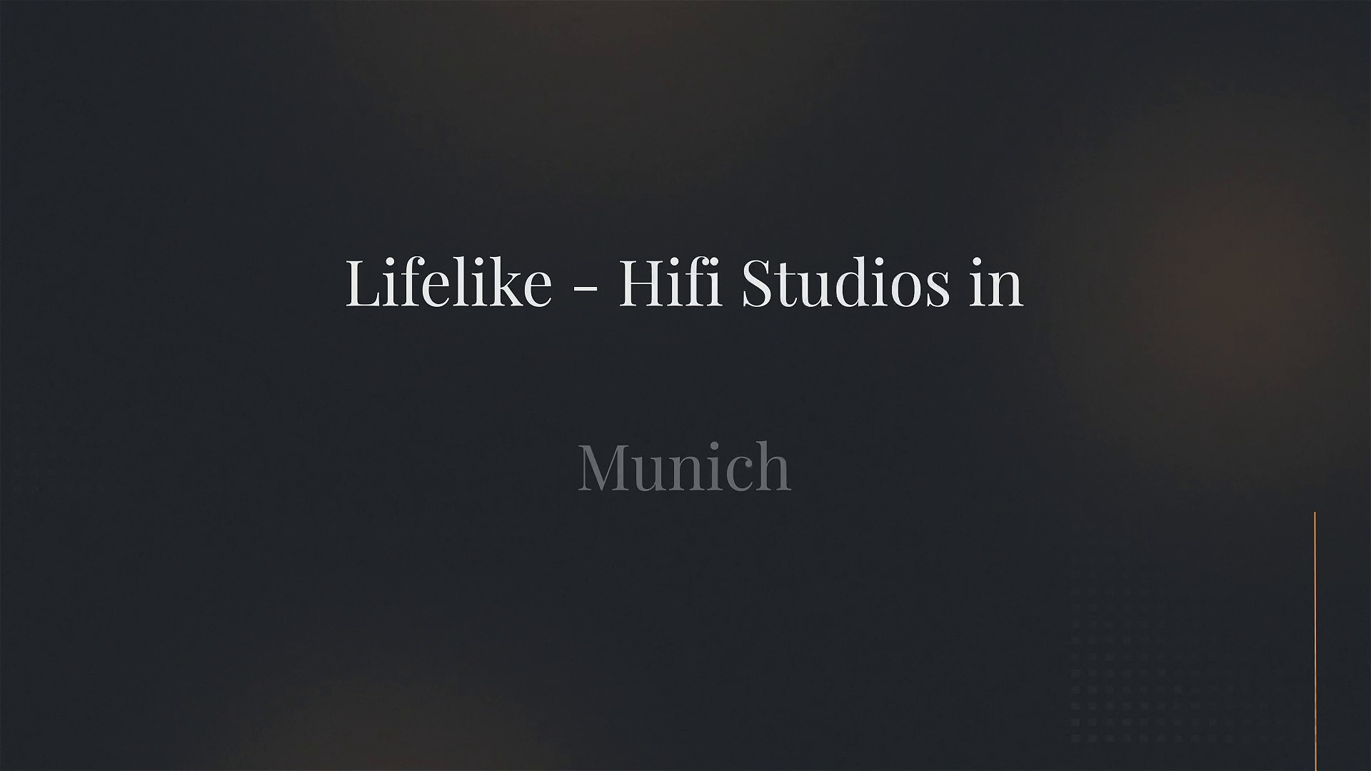 "Erlebe Lifelike - HiFi Studios in München: High-End Klangqualität!"