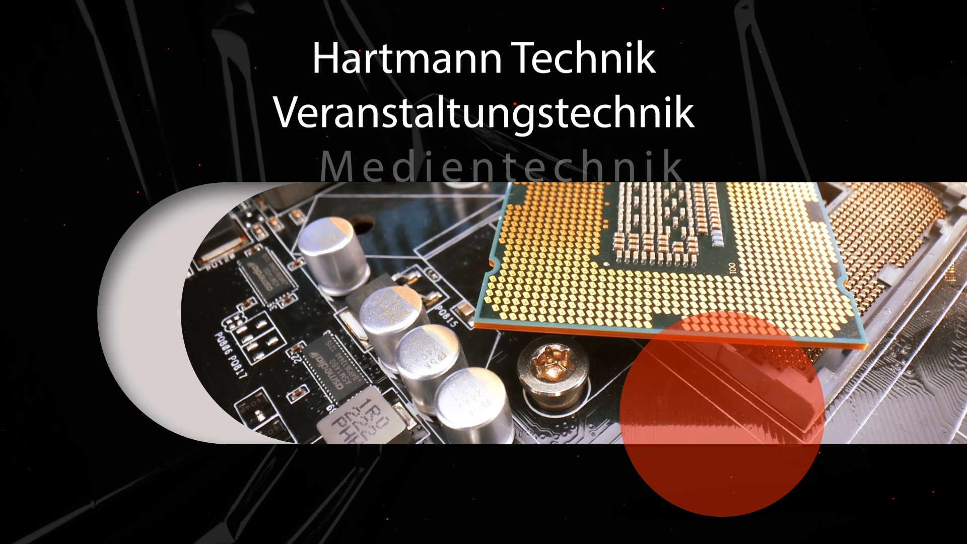 "Hartmann Technik: Ihre Experten für Veranstaltungstechnik & Medientechnik in München"