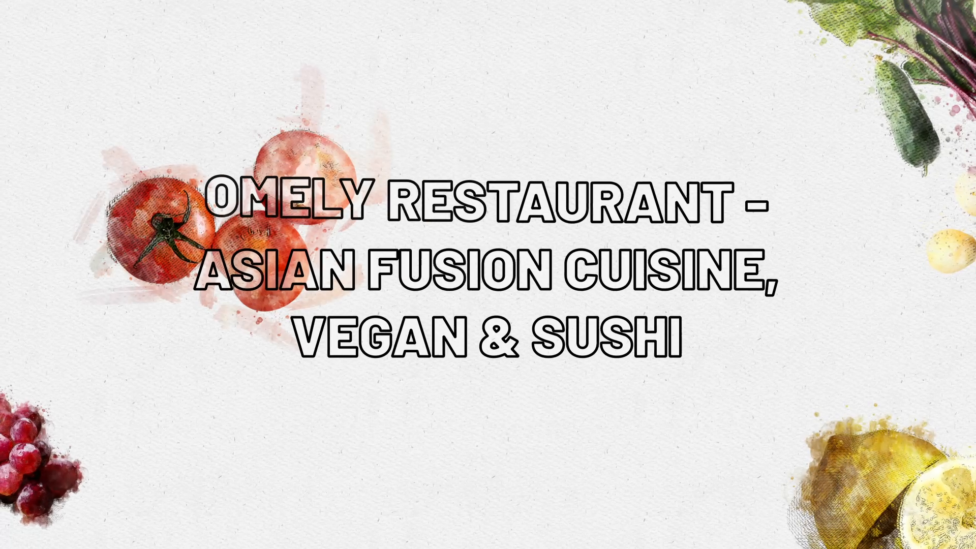"Omely Restaurant: Asiatische Fusionsküche & vegane Sushi in Berlin"