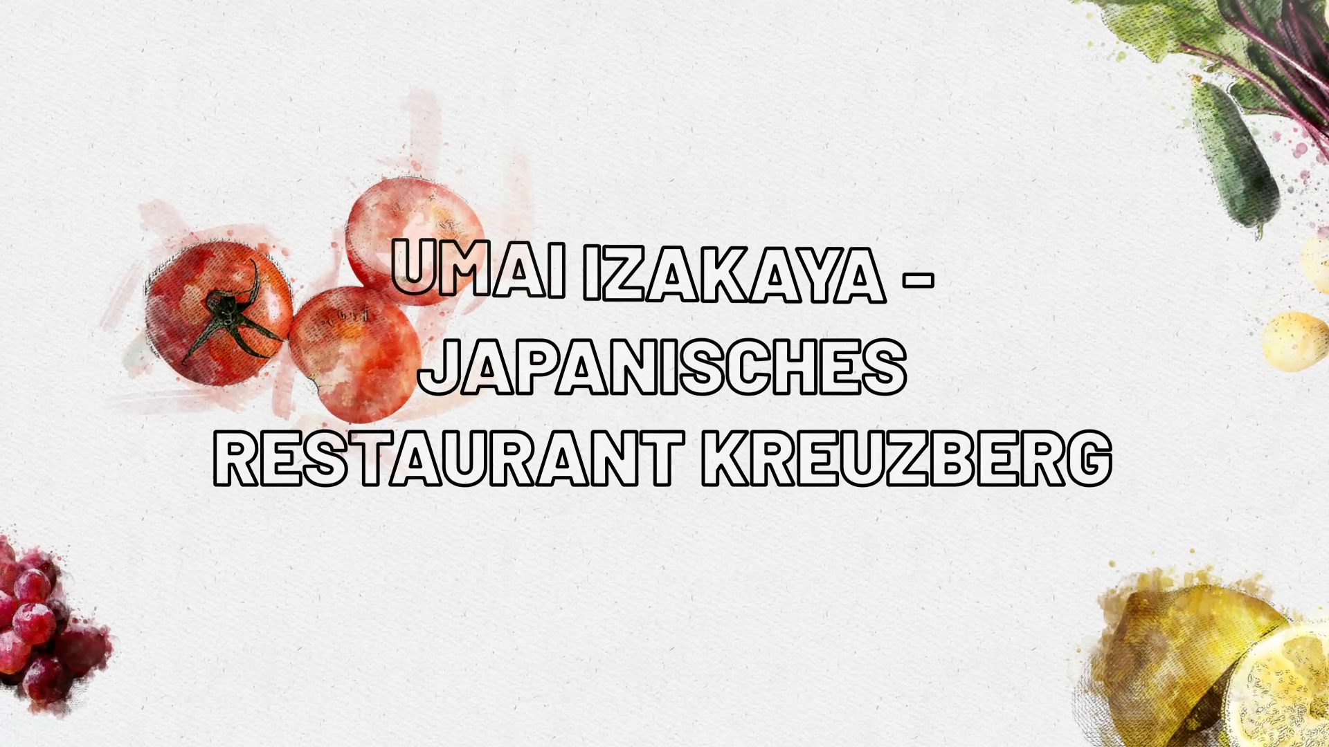 "Umai Izakaya: Authentisches Japanisches Restaurant in Kreuzberg, Berlin"