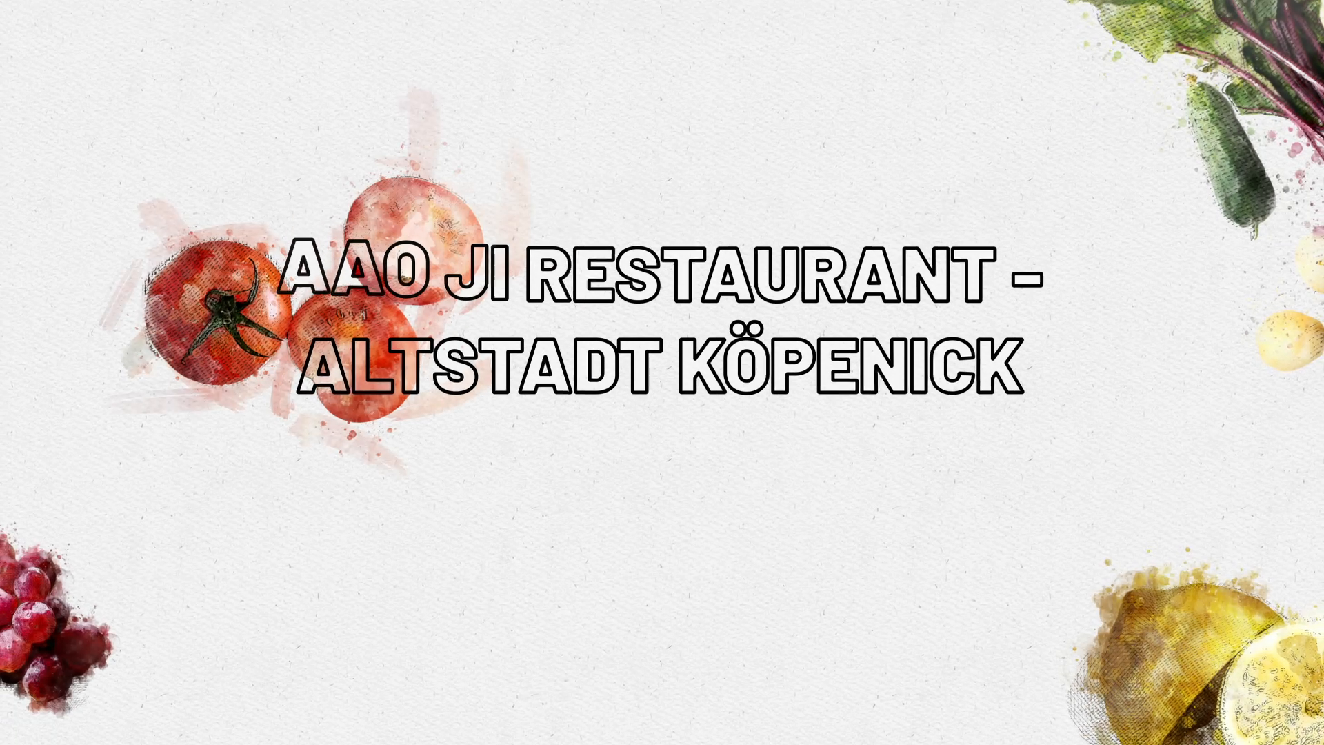 "Genießen Sie Authentische Indische Küche im Aao Ji Restaurant - Altstadt Köpenick, Berlin"