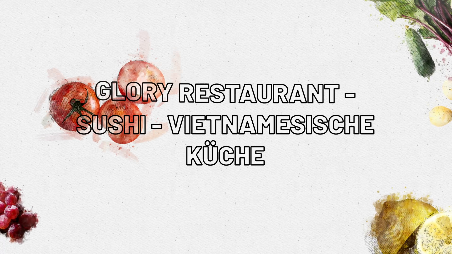 "Genieße Sushi & Vietnamesische Küche im Glory Restaurant Berlin!"